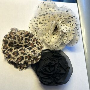 Hair clips set of 3